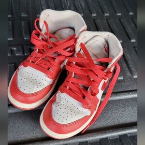Air Jordan 1 Retro High OG Red White Shoes